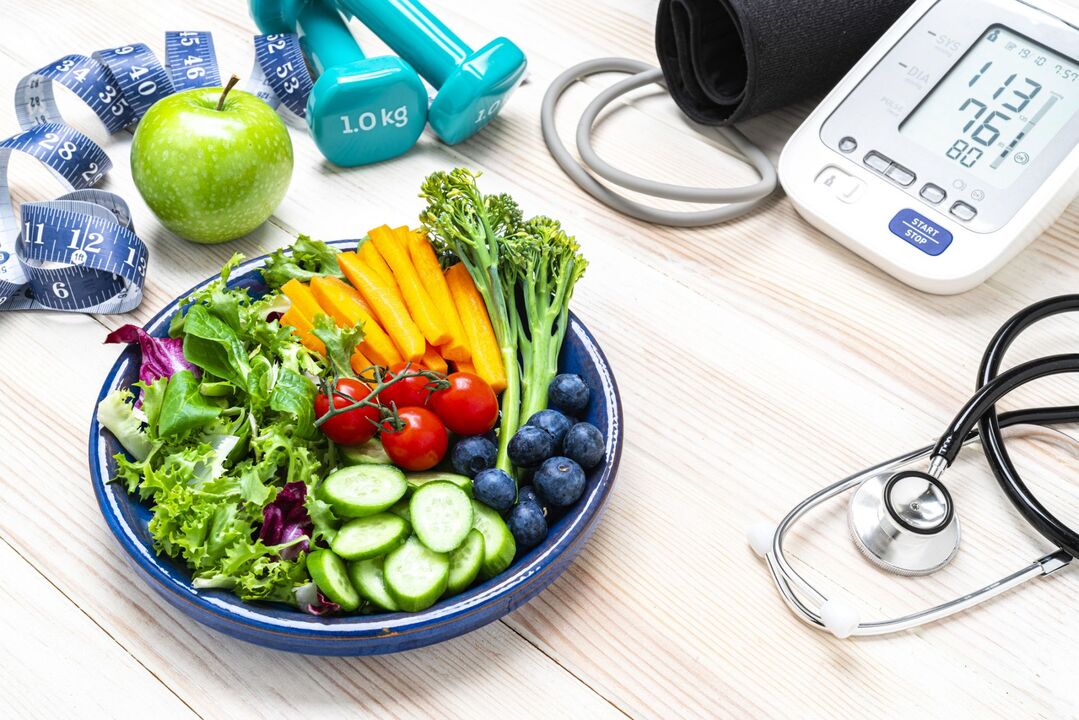Une nutrition rationnelle saine aidera à éviter le développement de l'hypertension